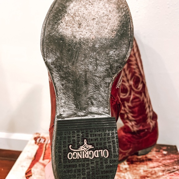 Old Gringo Women's Red Mayra Boots - Picture 4 of 9